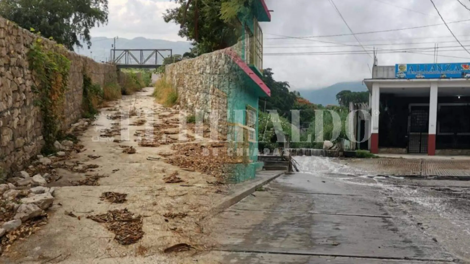 zonas afectadas por lluvias